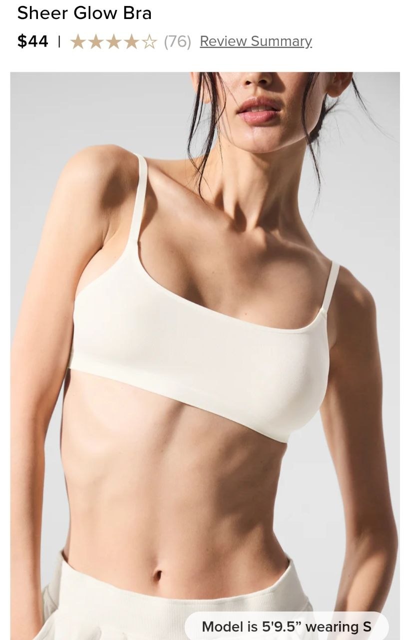 Sheer Glow Bra