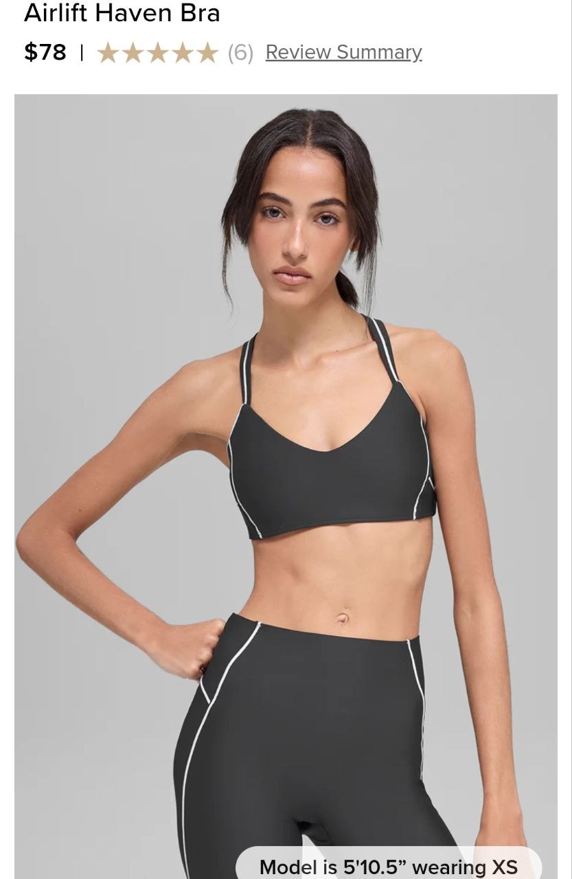 Airlift Haven Bra