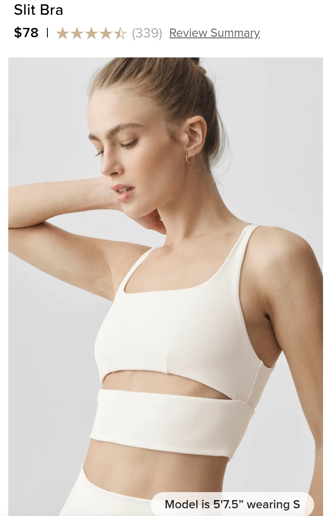 Slit Bra