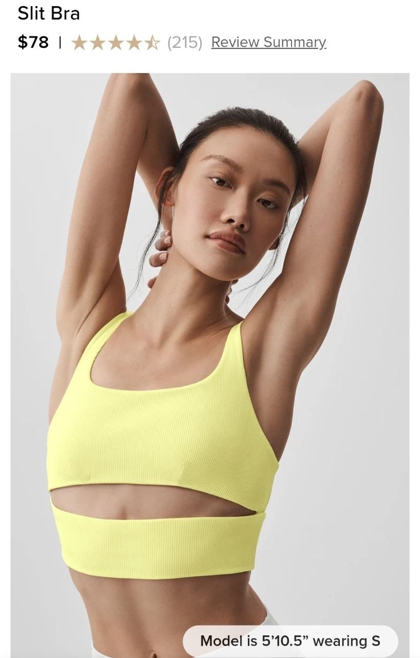 Slit Bra