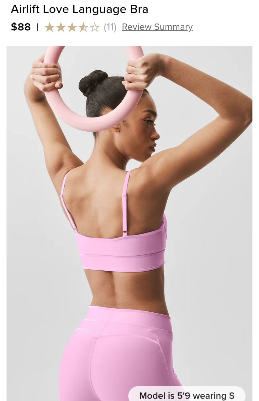 Airlift Love Language Bra