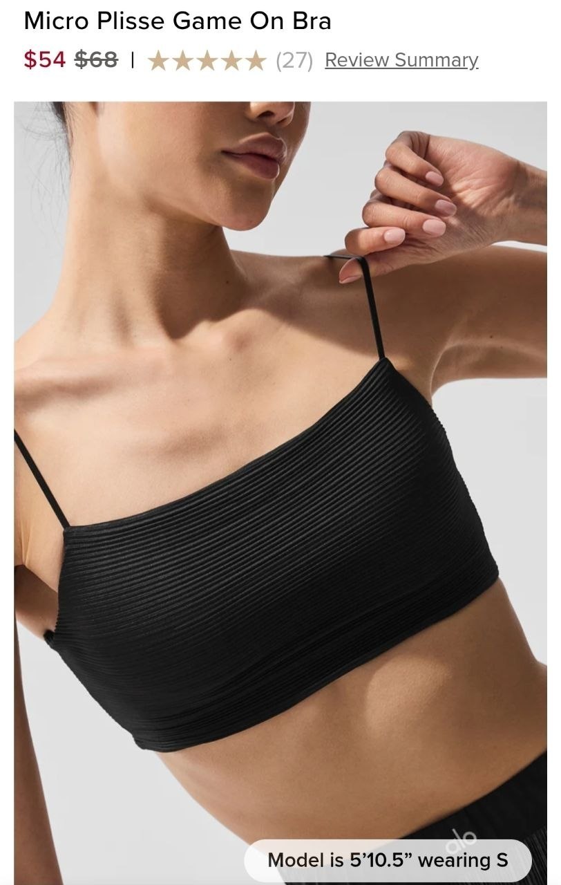 Micro Plisse Game On Bra