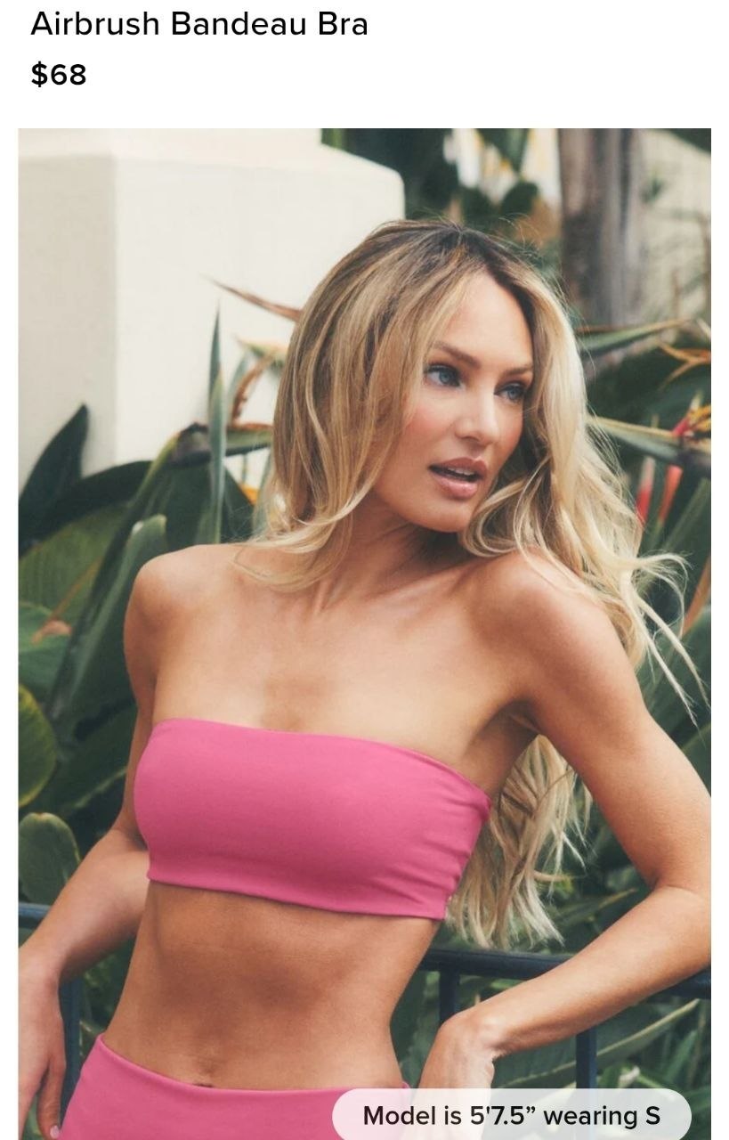 Airbrush Bandeau Bra