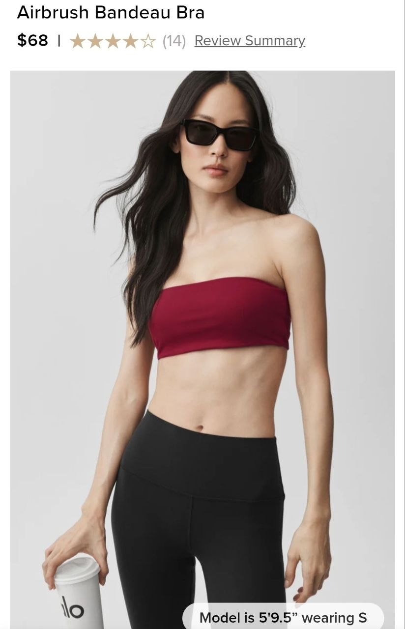Airbrush Bandeau Bra