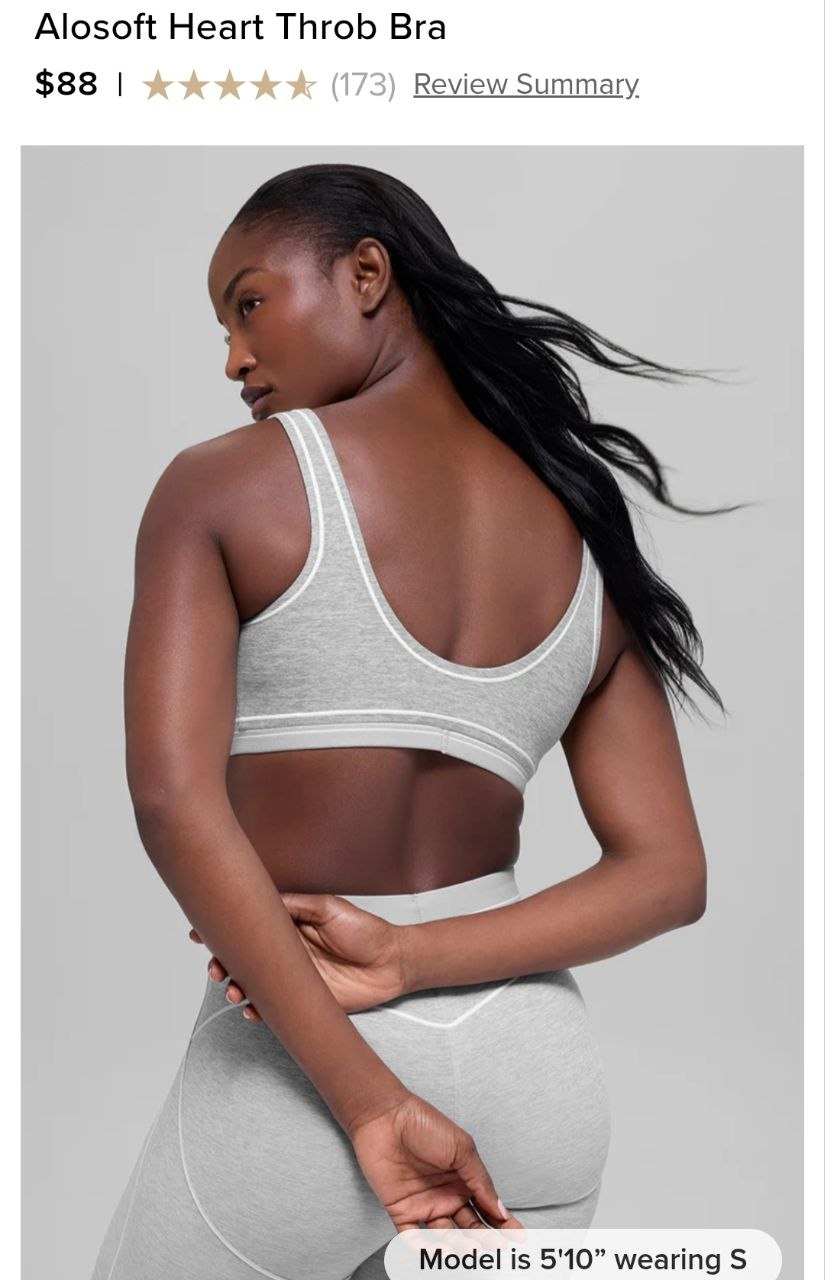 Alosoft Heart Throb Bra