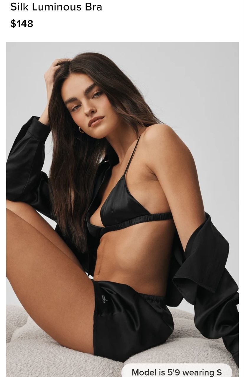 Silk Luminous Bra