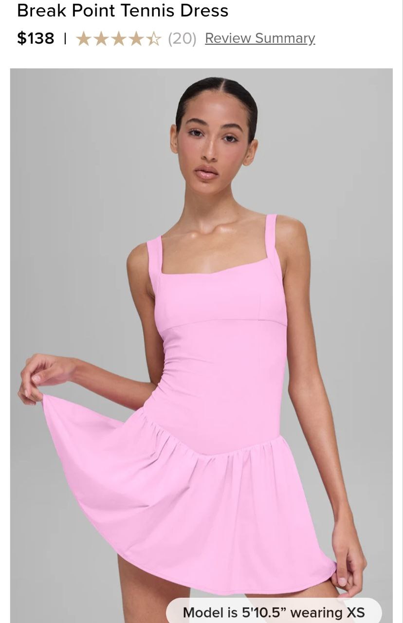 Alosoft Break Point Tennis Dress