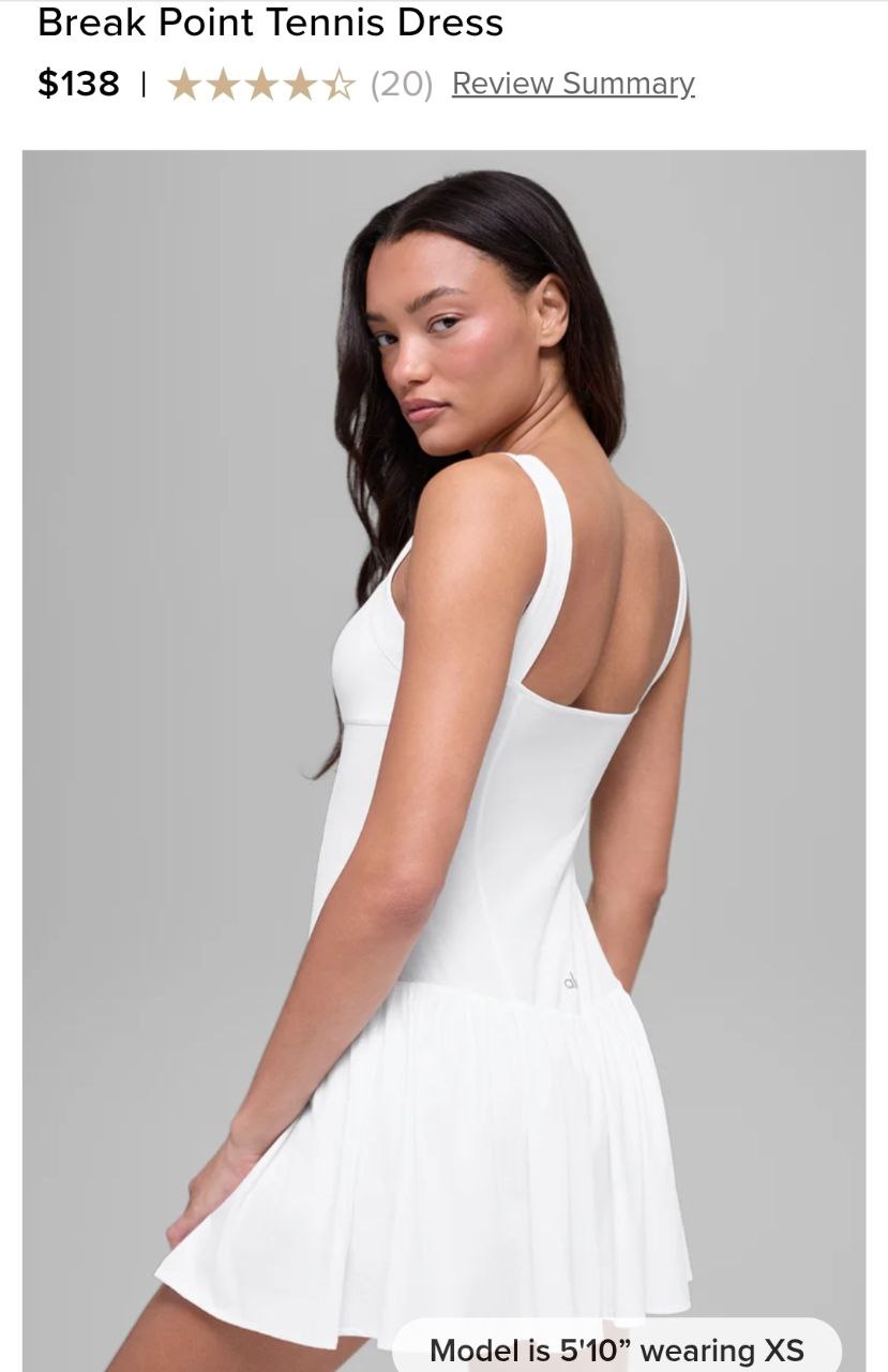 Alosoft Break Point Tennis Dress