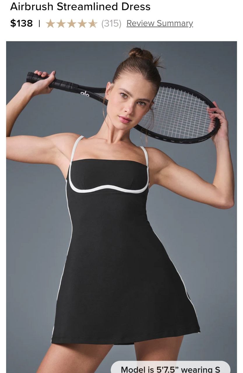 Airbrush Streamlined Dress