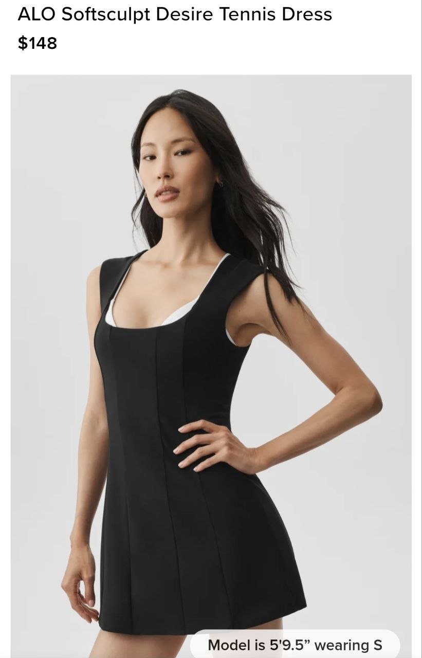 ALO Softsculpt Desire Tennis Dress
