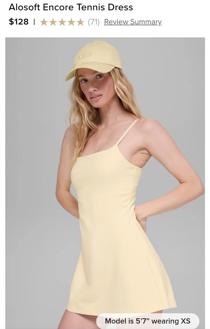 Alosoft Encore Tennis Dress