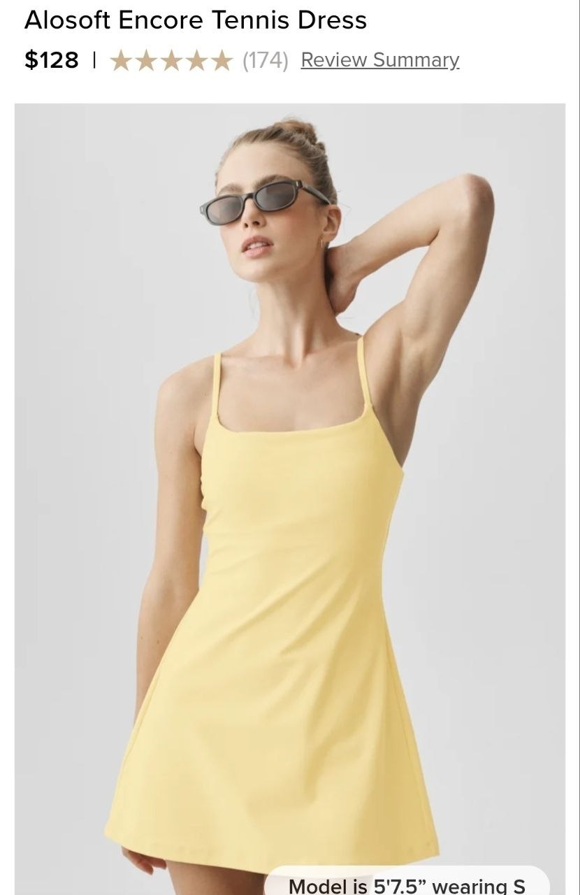 Alosoft Encore Tennis Dress