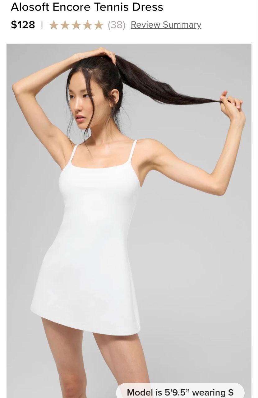Alosoft Encore Tennis Dress