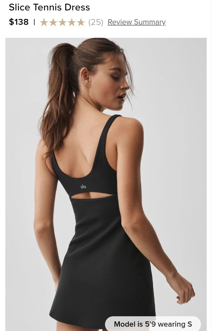 Slice Tennis Dress