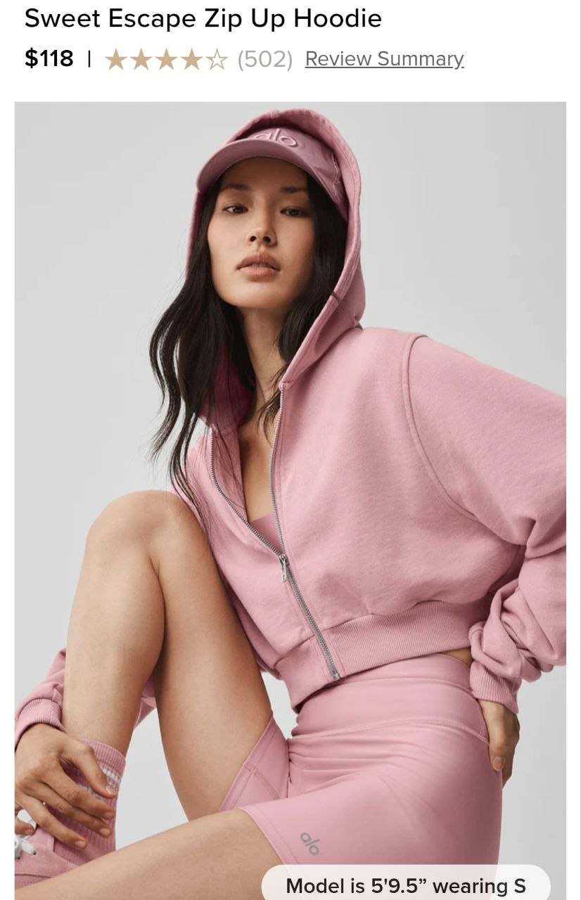 Sweet Escape Zip Up Hoodie