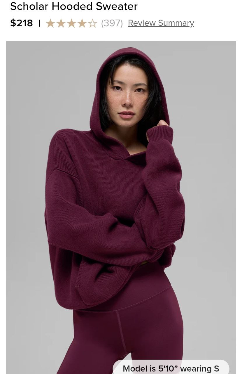 Scholar Hooded Sweater