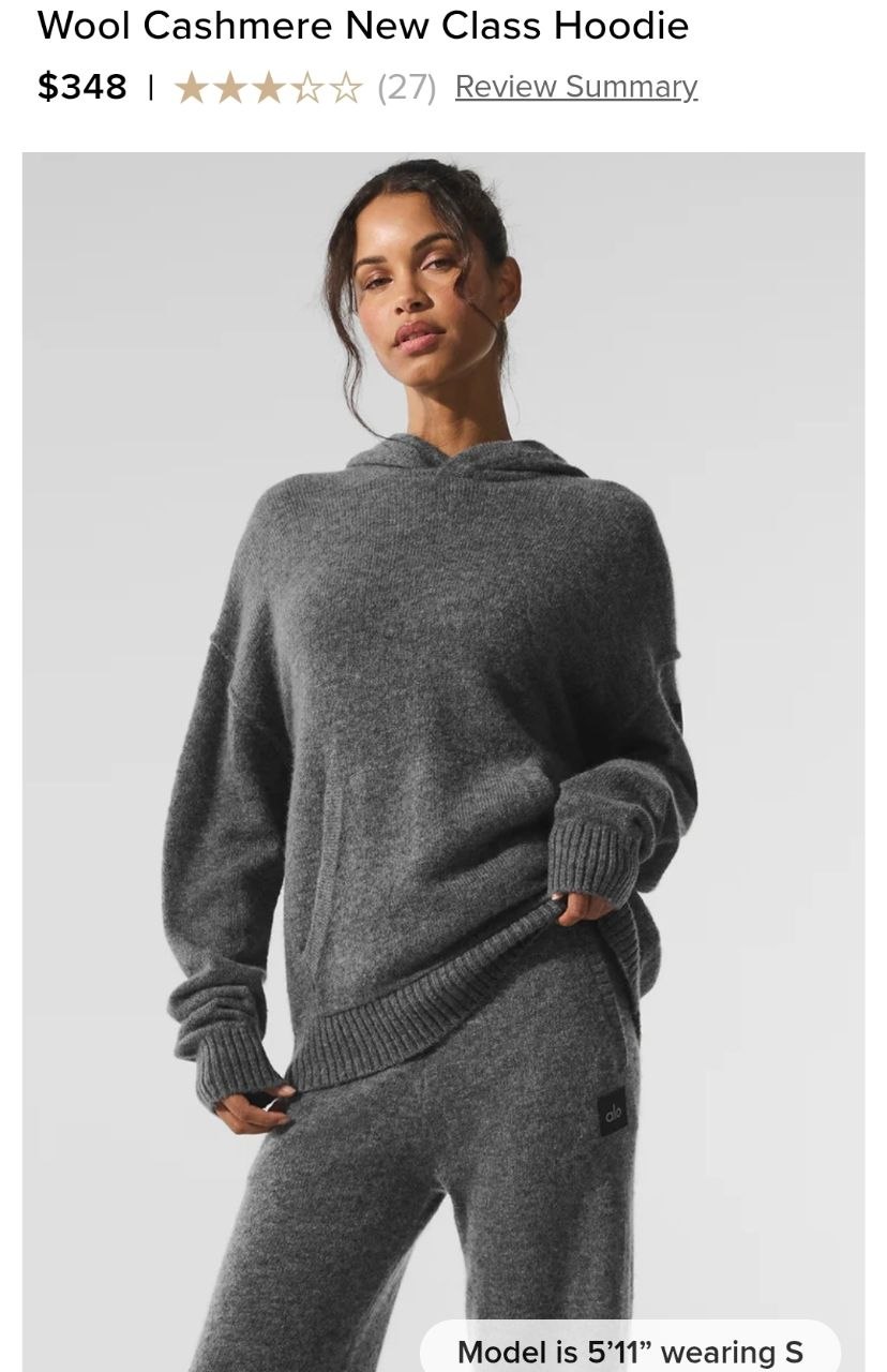 Wool Cashmere New Class Hoodie