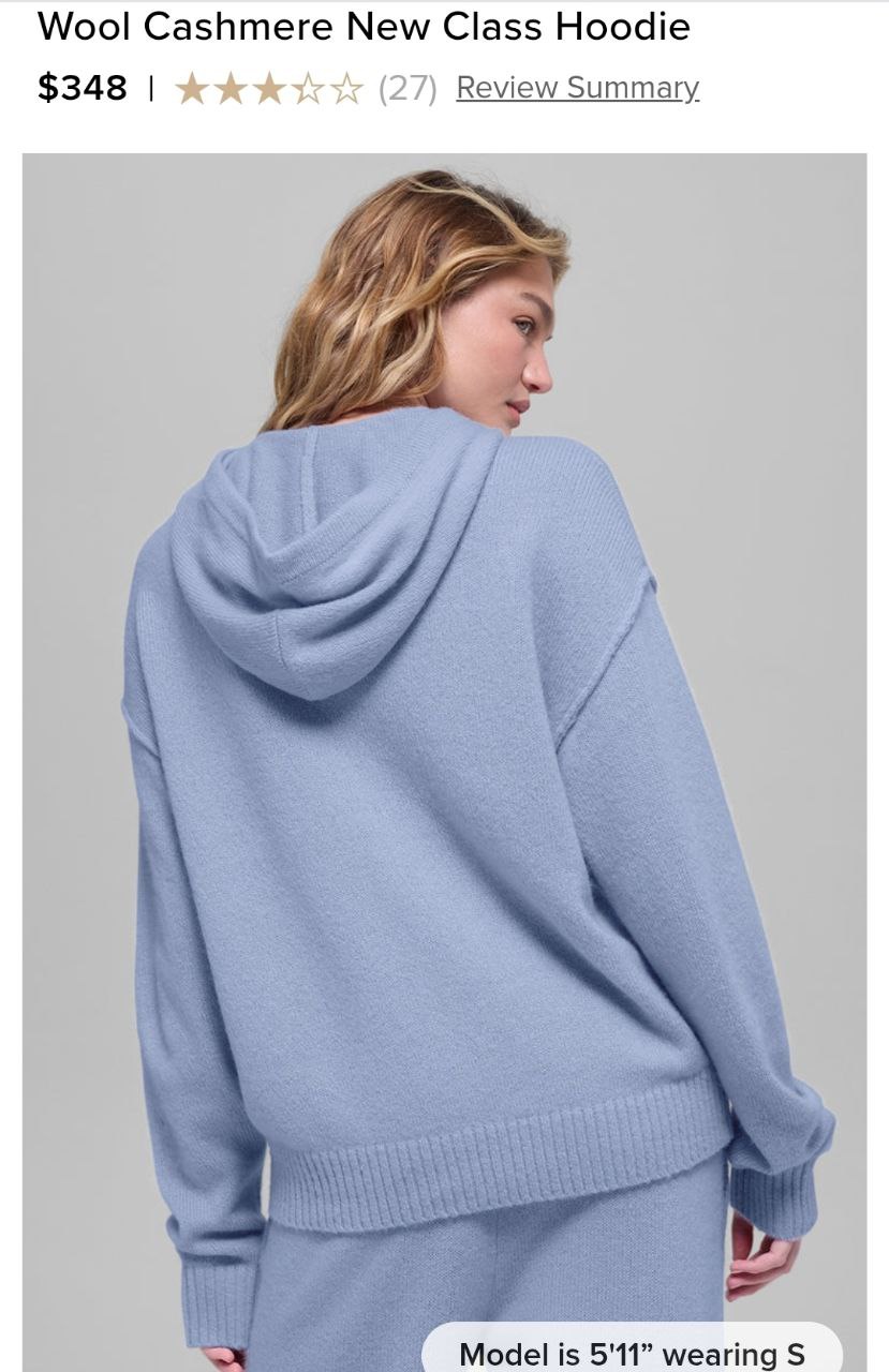 Wool Cashmere New Class Hoodie