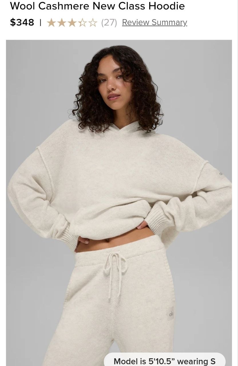 Wool Cashmere New Class Hoodie