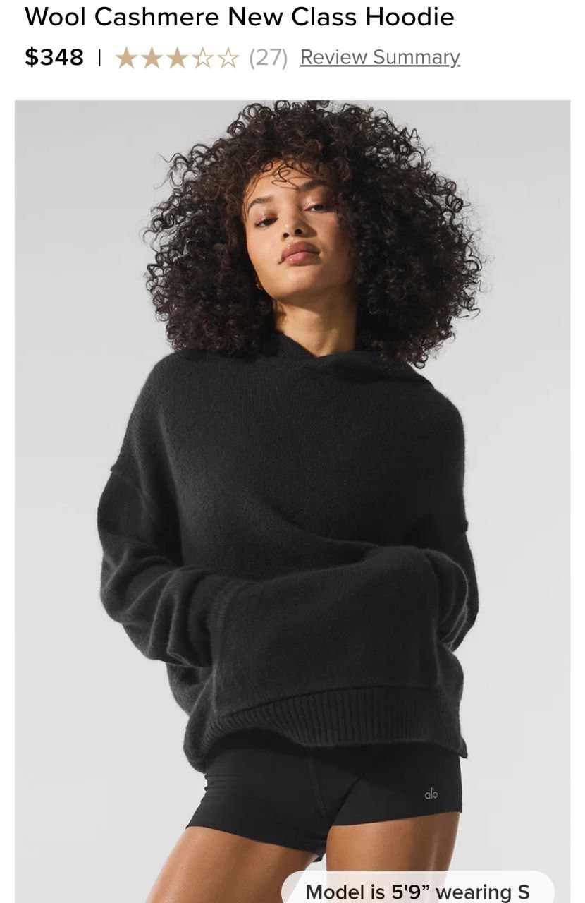 Wool Cashmere New Class Hoodie
