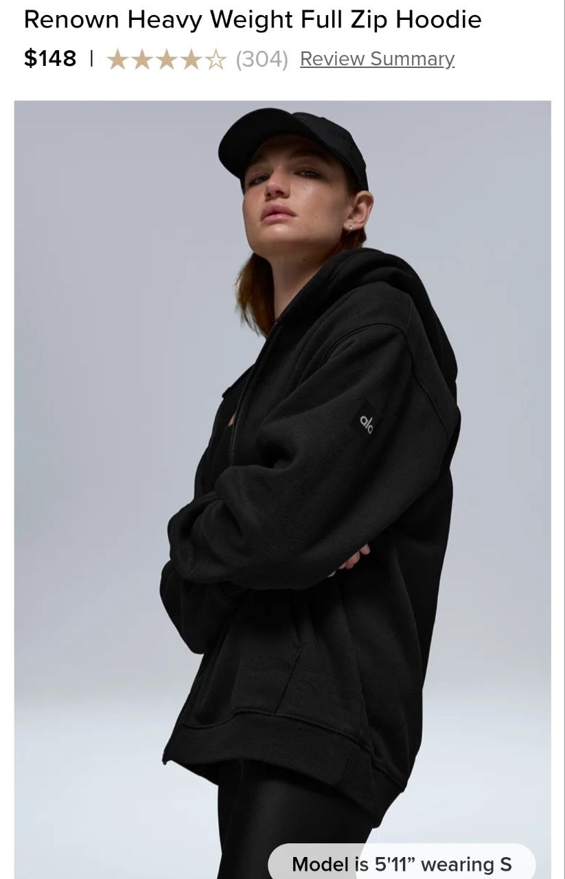 Renown Heavy Weight Full Zip Hoodie