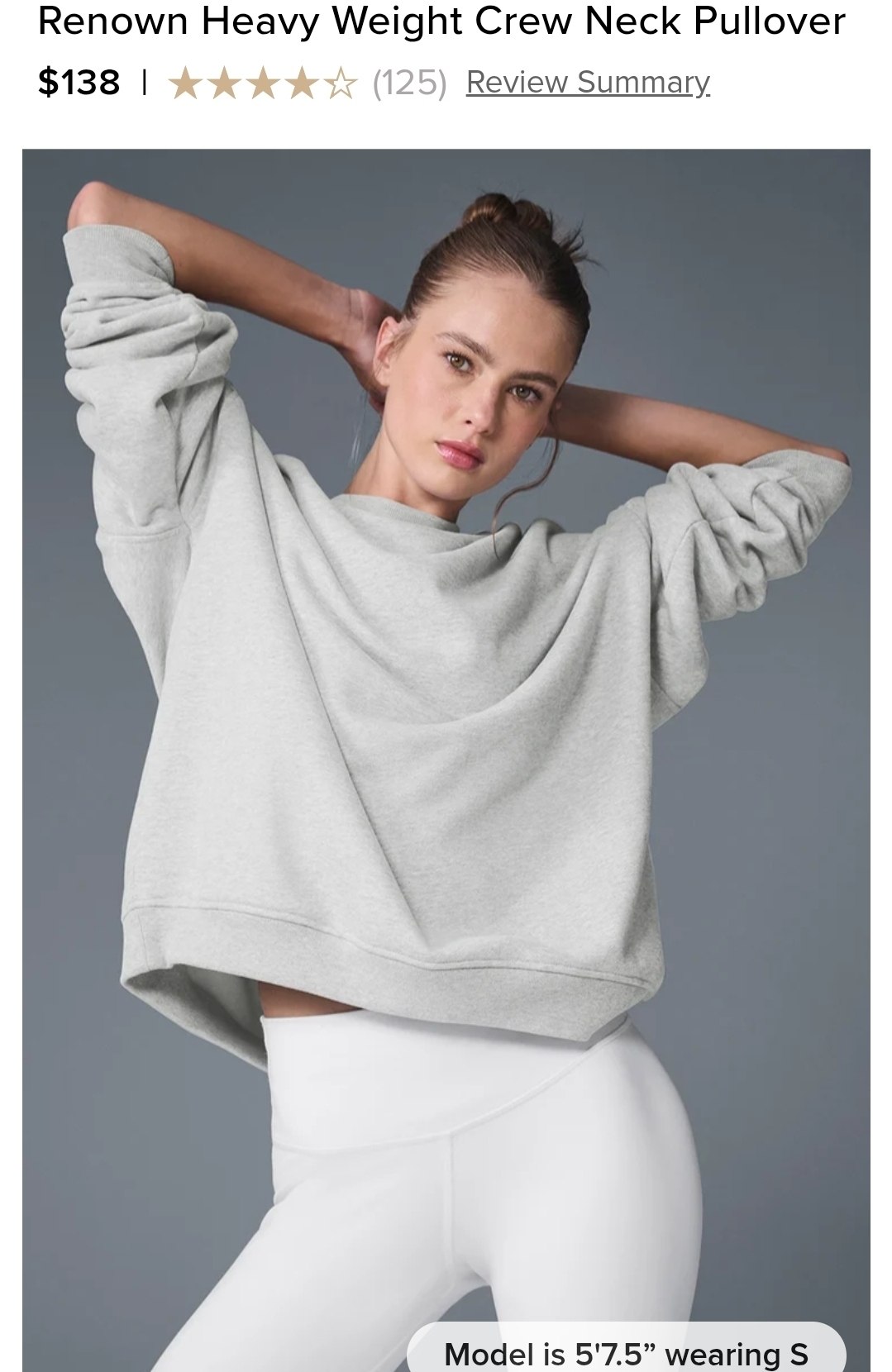 Renown Heavy Weight Crew Neck Pullover