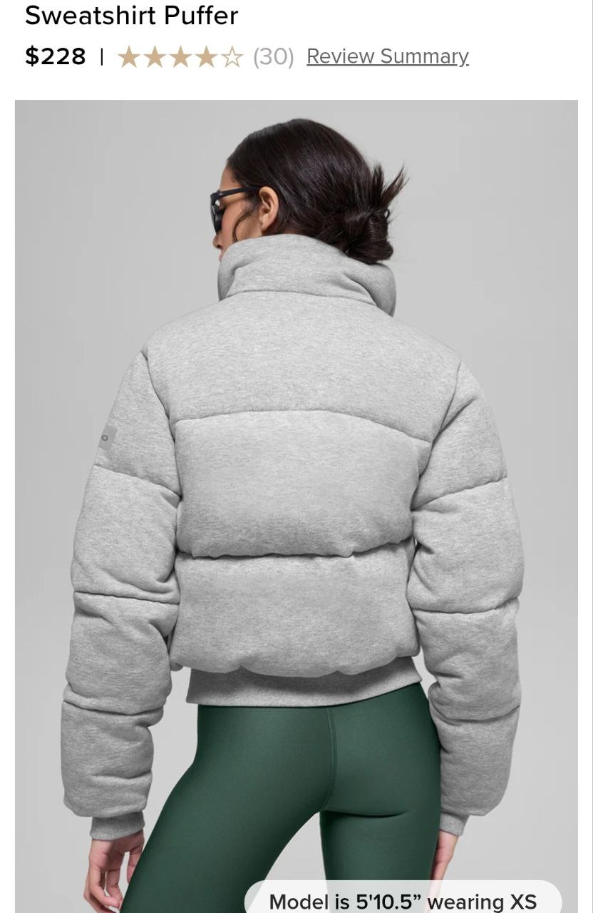 Sweatshirt Puffer