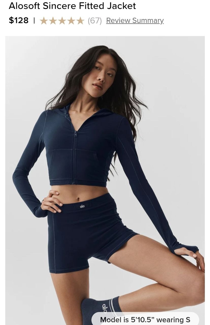 Alosoft Sincere Fitted Jacket