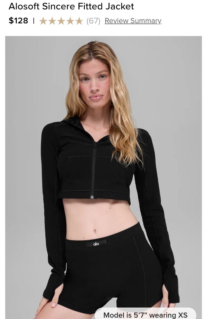 Alosoft Sincere Fitted Jacket