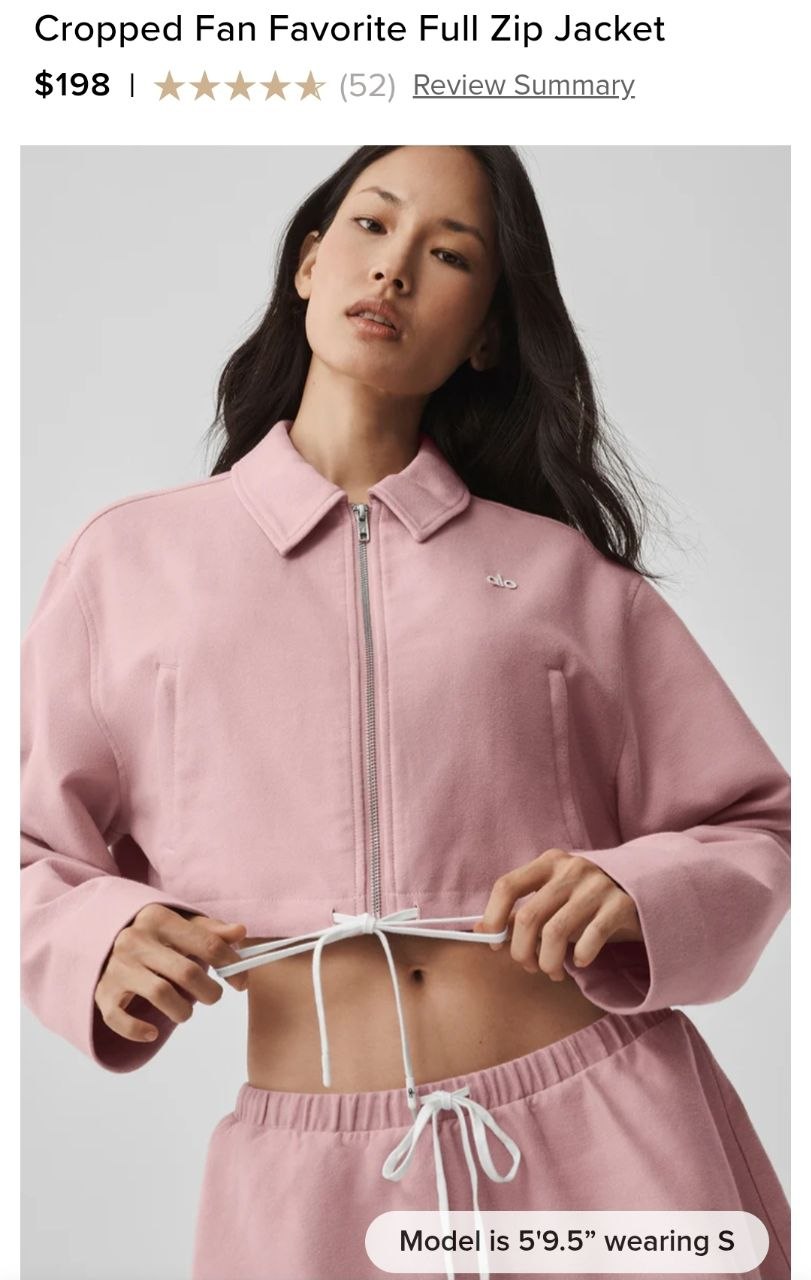 Cropped Fan Favorite Full Zip Jacket