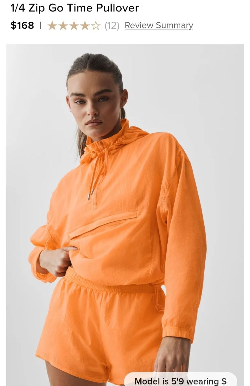 1/4 Zip Go Time Pullover