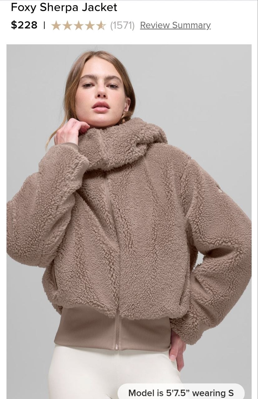 Foxy Sherpa Jacket
