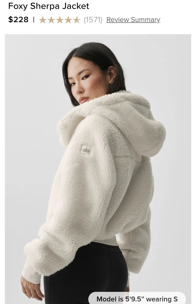Foxy Sherpa Jacket