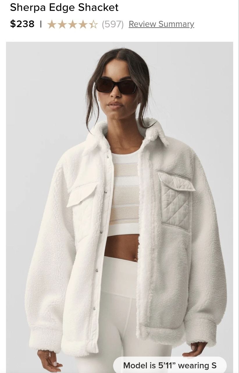 Sherpa Edge Shacket