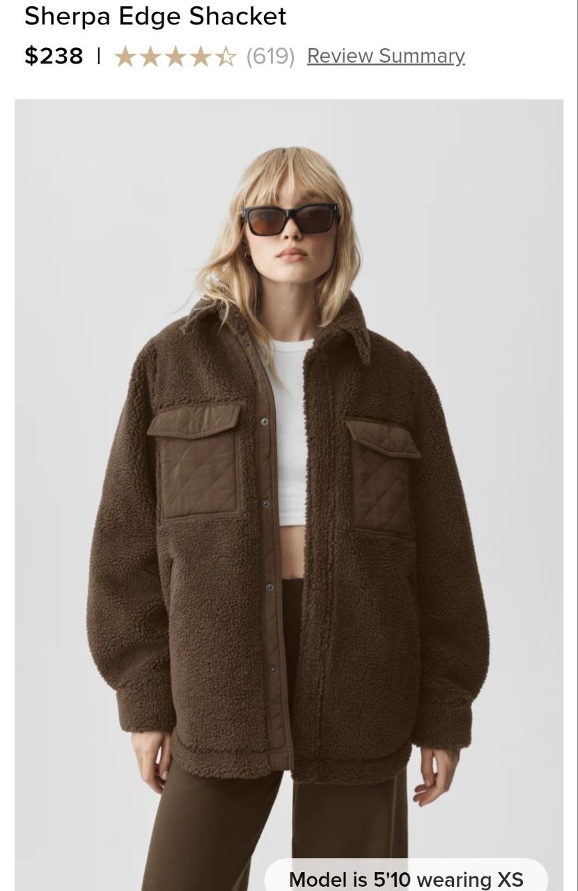 Sherpa Edge Shacket