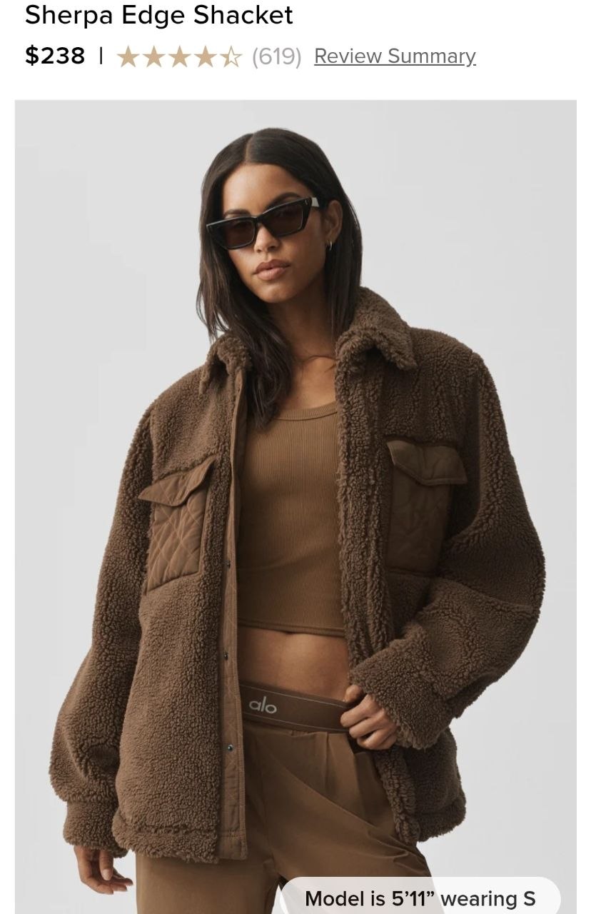 Sherpa Edge Shacket