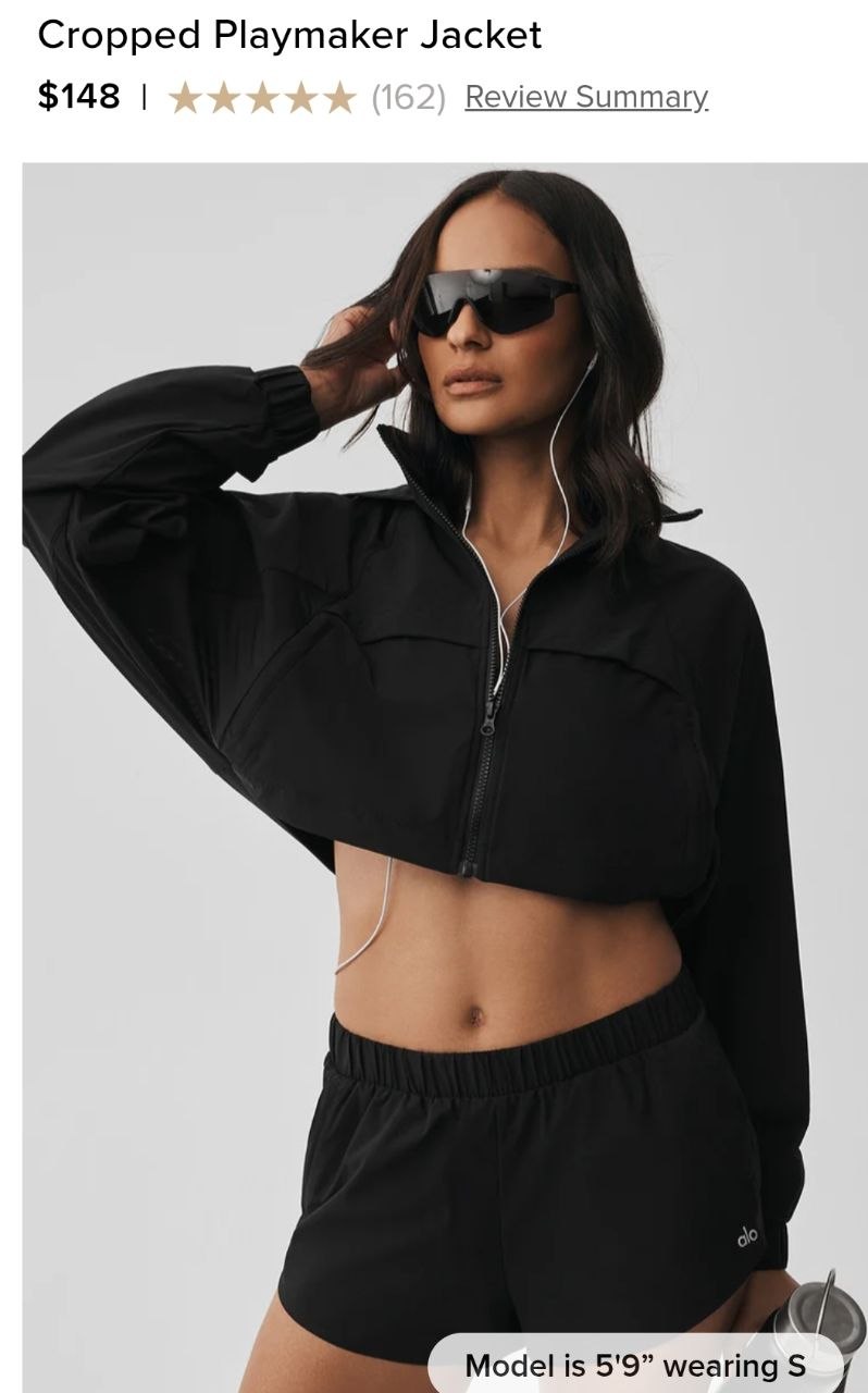 Cropped Playmaker Jacket