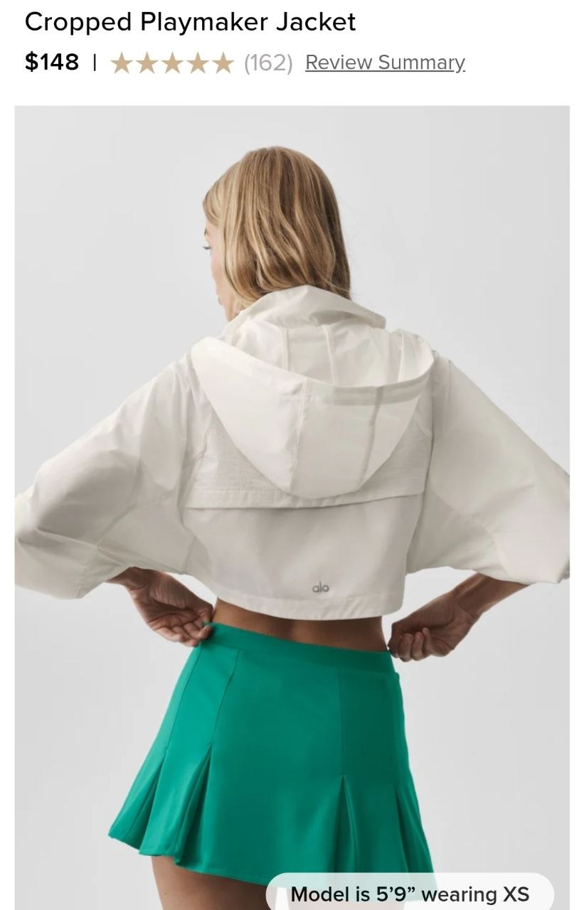 Cropped Playmaker Jacket