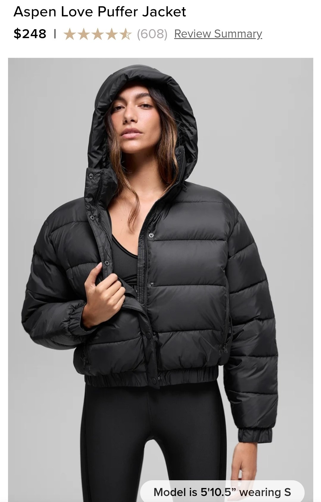 Aspen Love Puffer Jacket