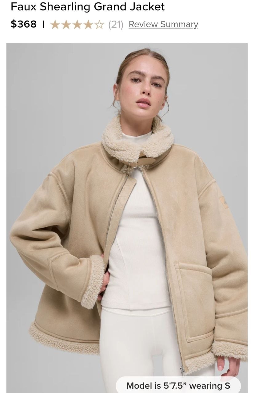 Faux Shearling Grand Jacket