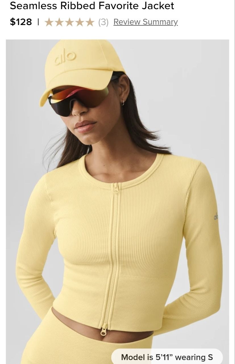 Seamless Ribbed Favorite Jacket