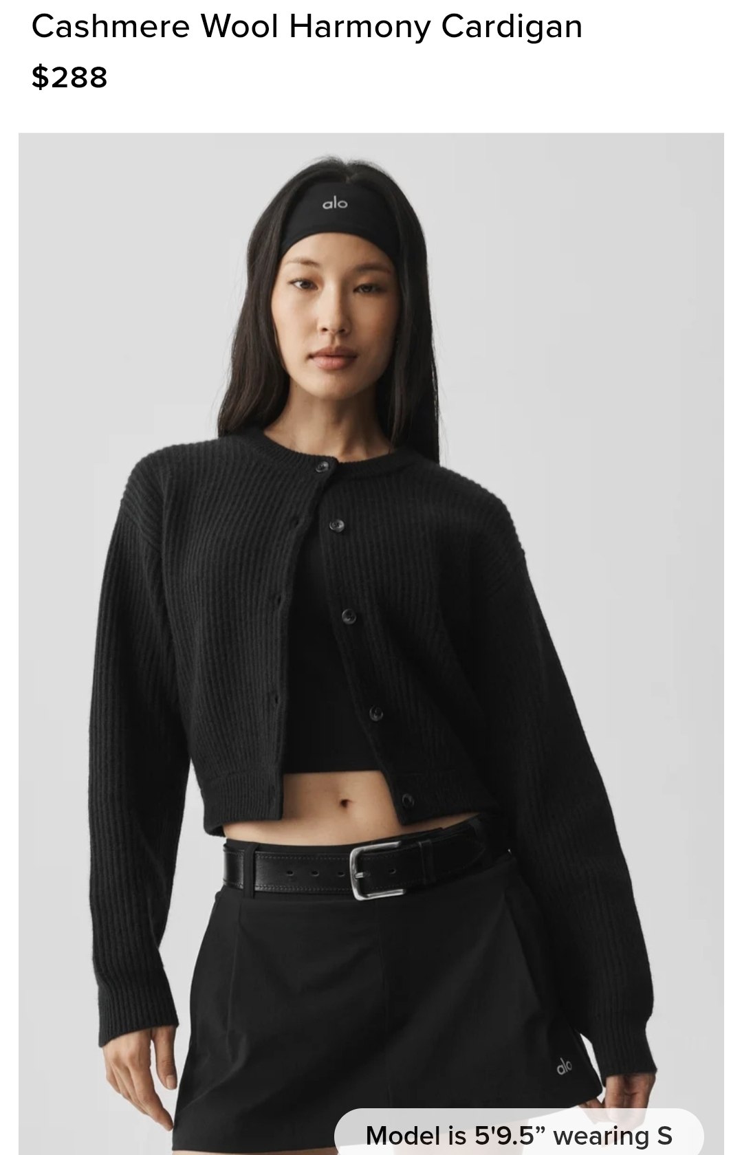 Cashmere Wool Harmony Cardigan