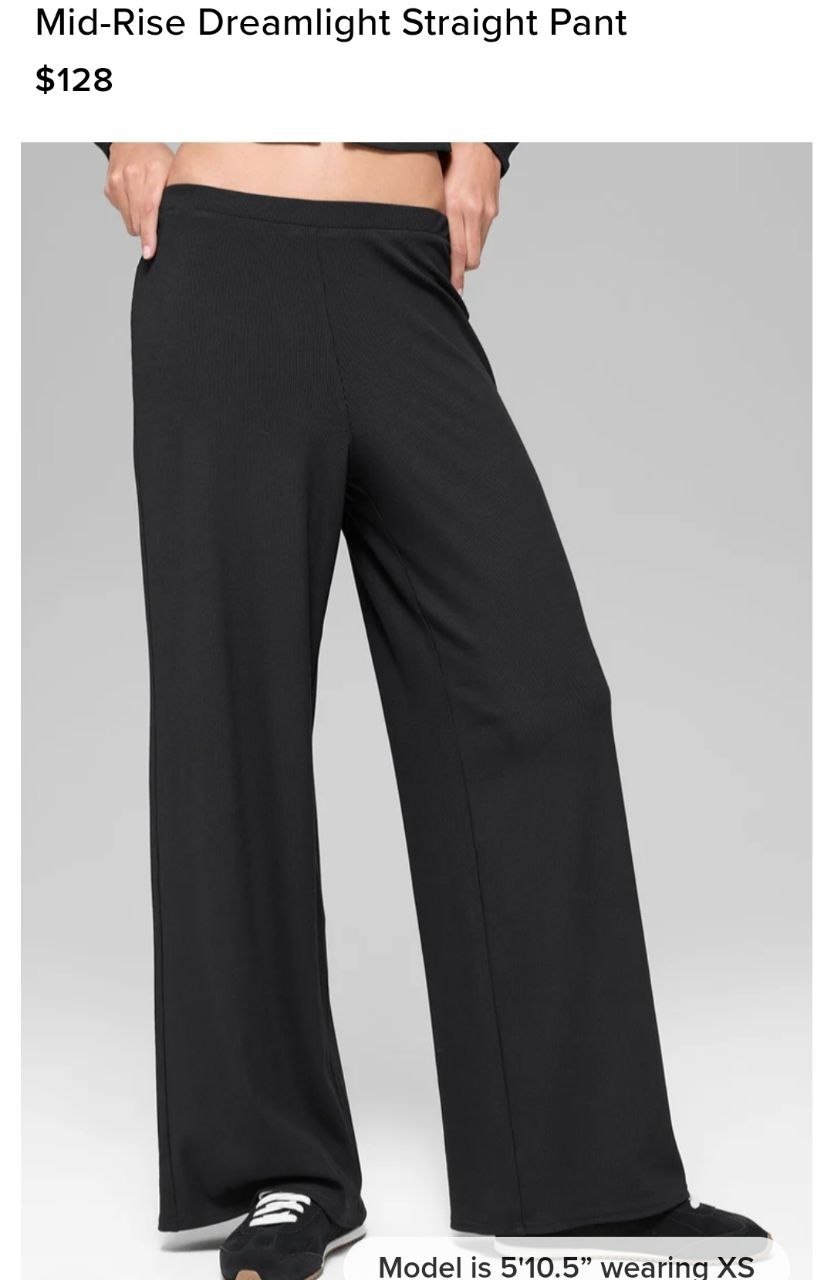 Mid-Rise Dreamlight Straight Pant