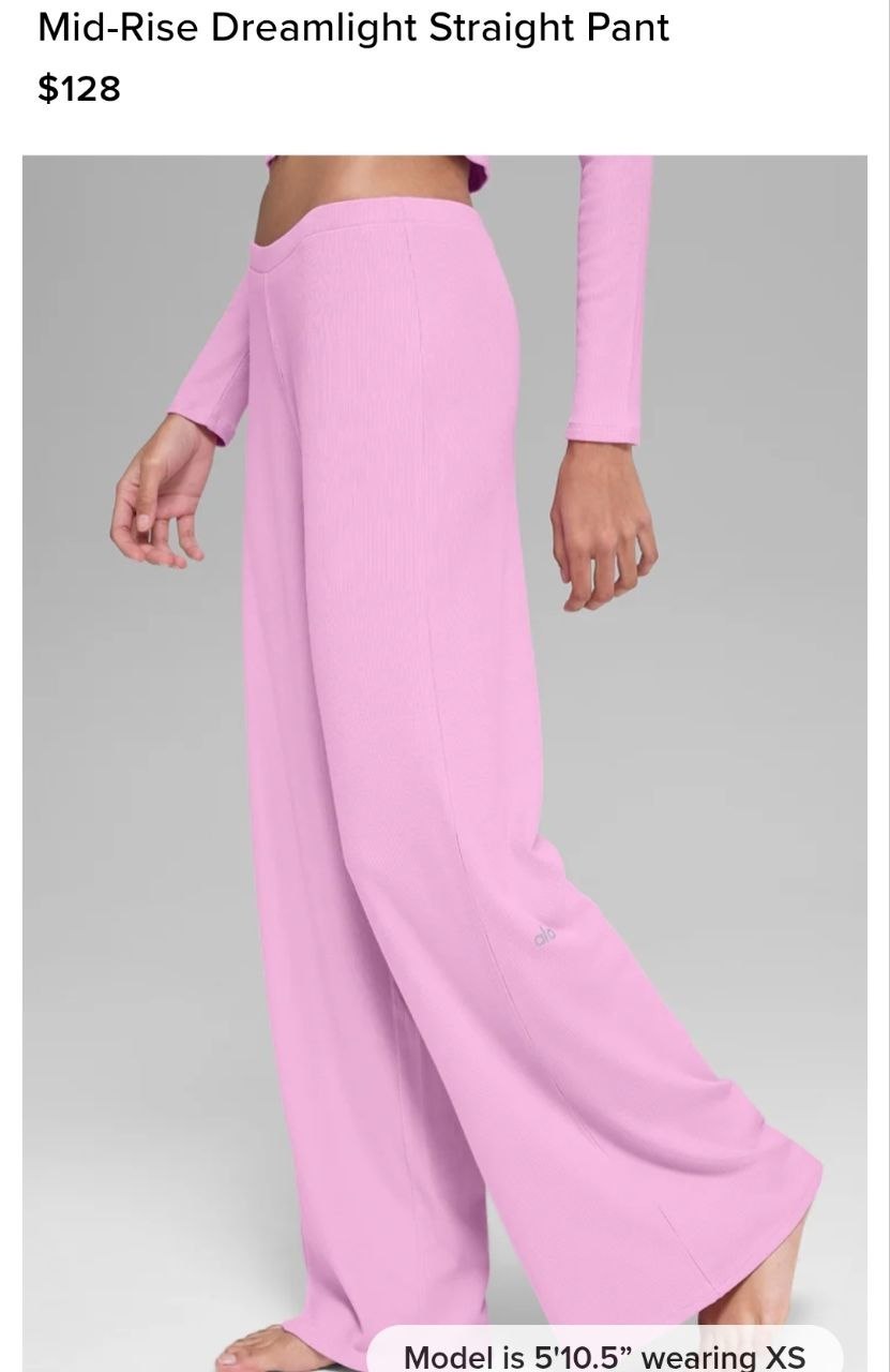 Mid-Rise Dreamlight Straight Pant