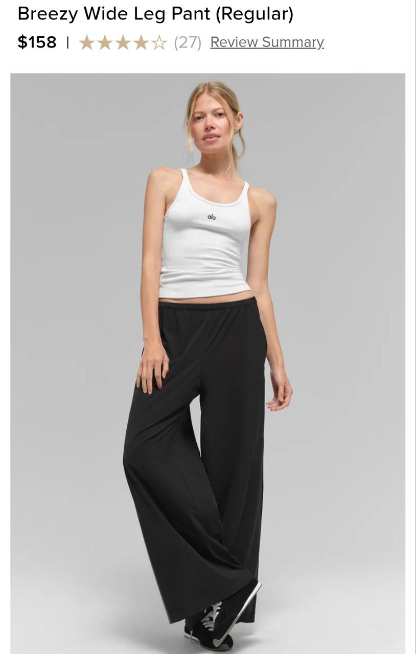 Breezy Wide Leg Pant (Regular)