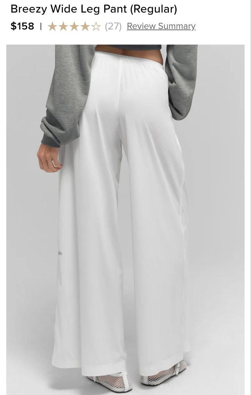Breezy Wide Leg Pant (Regular)