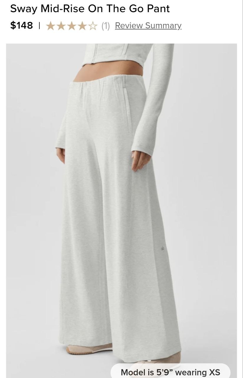 Sway Mid-Rise On The Go Pant