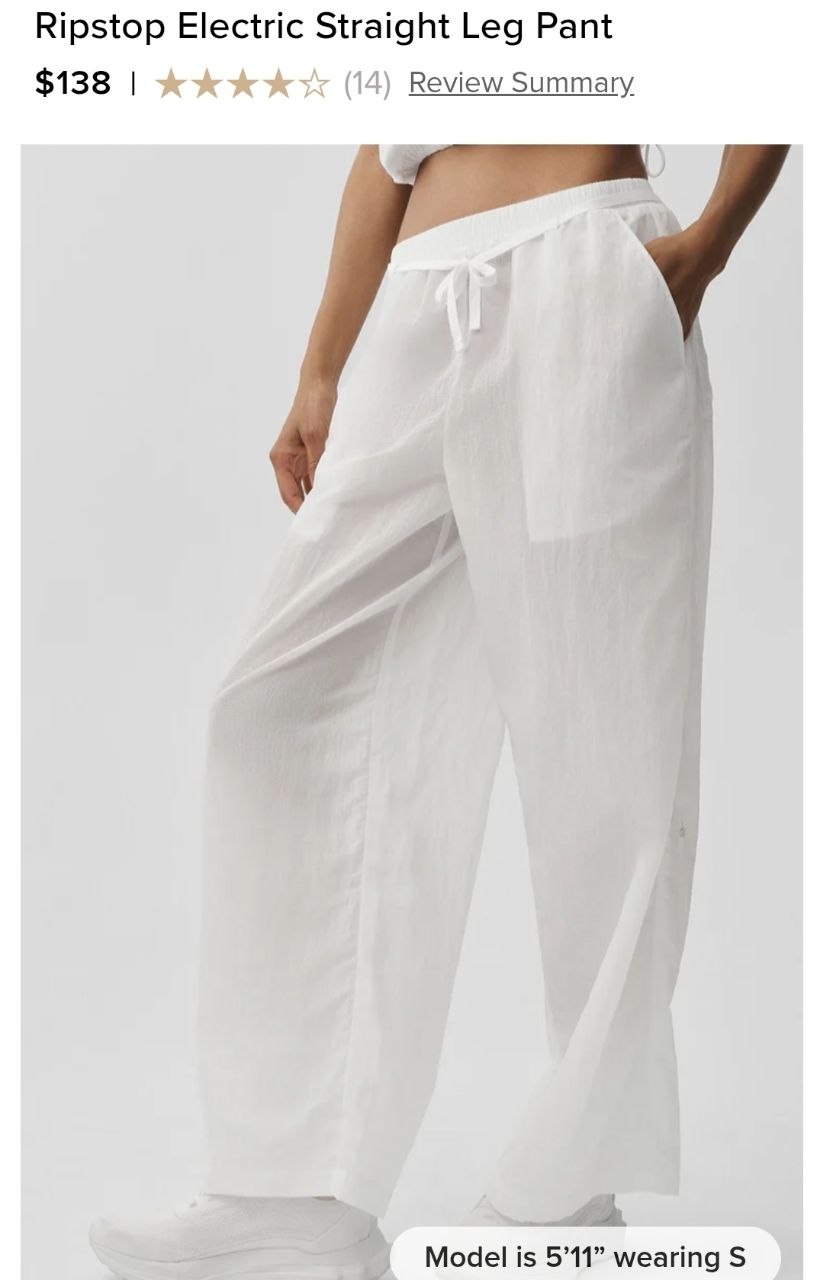 Ripstop Electric Straight Leg Pant