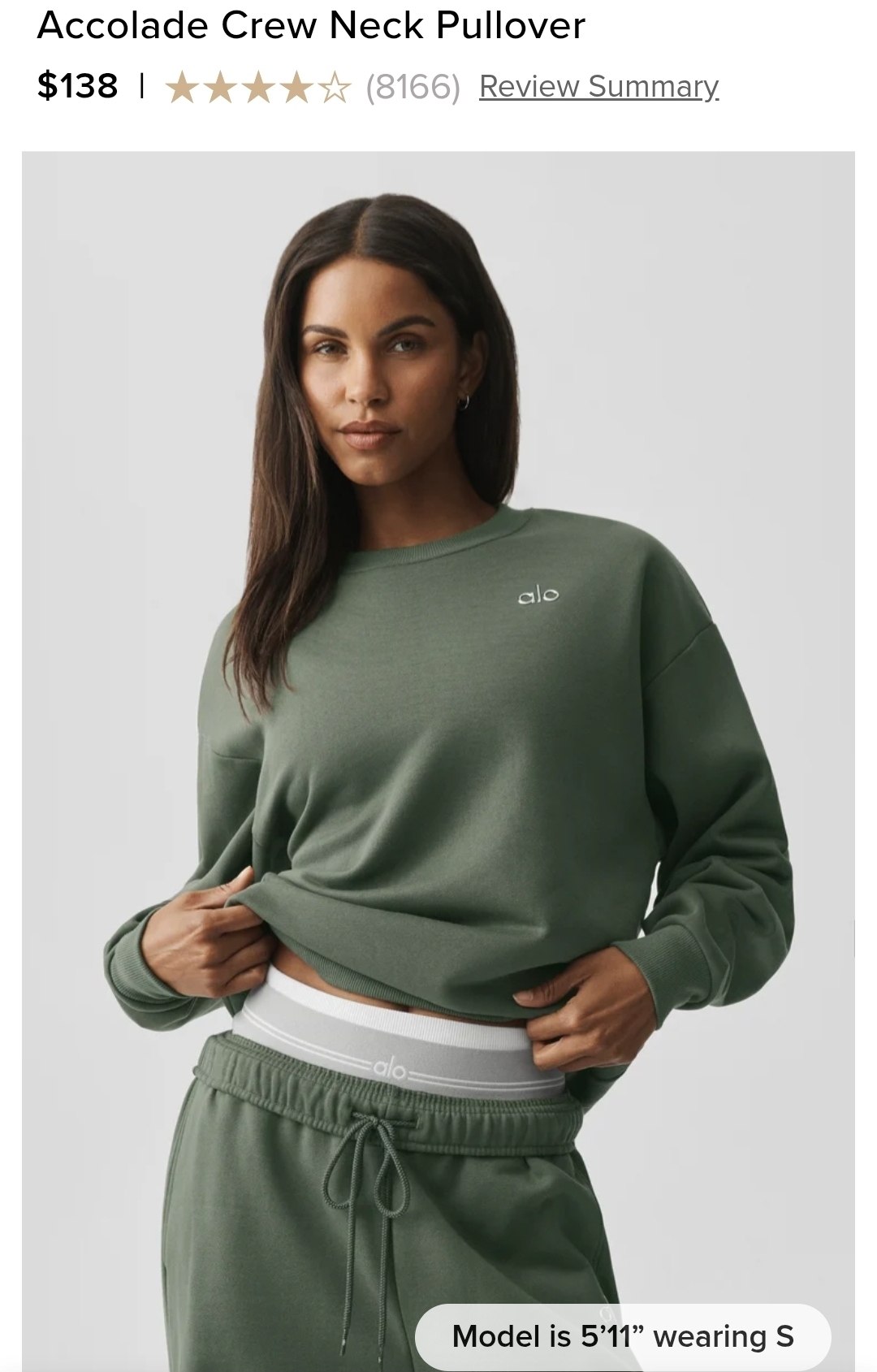 Accolade Crew Neck Pullover