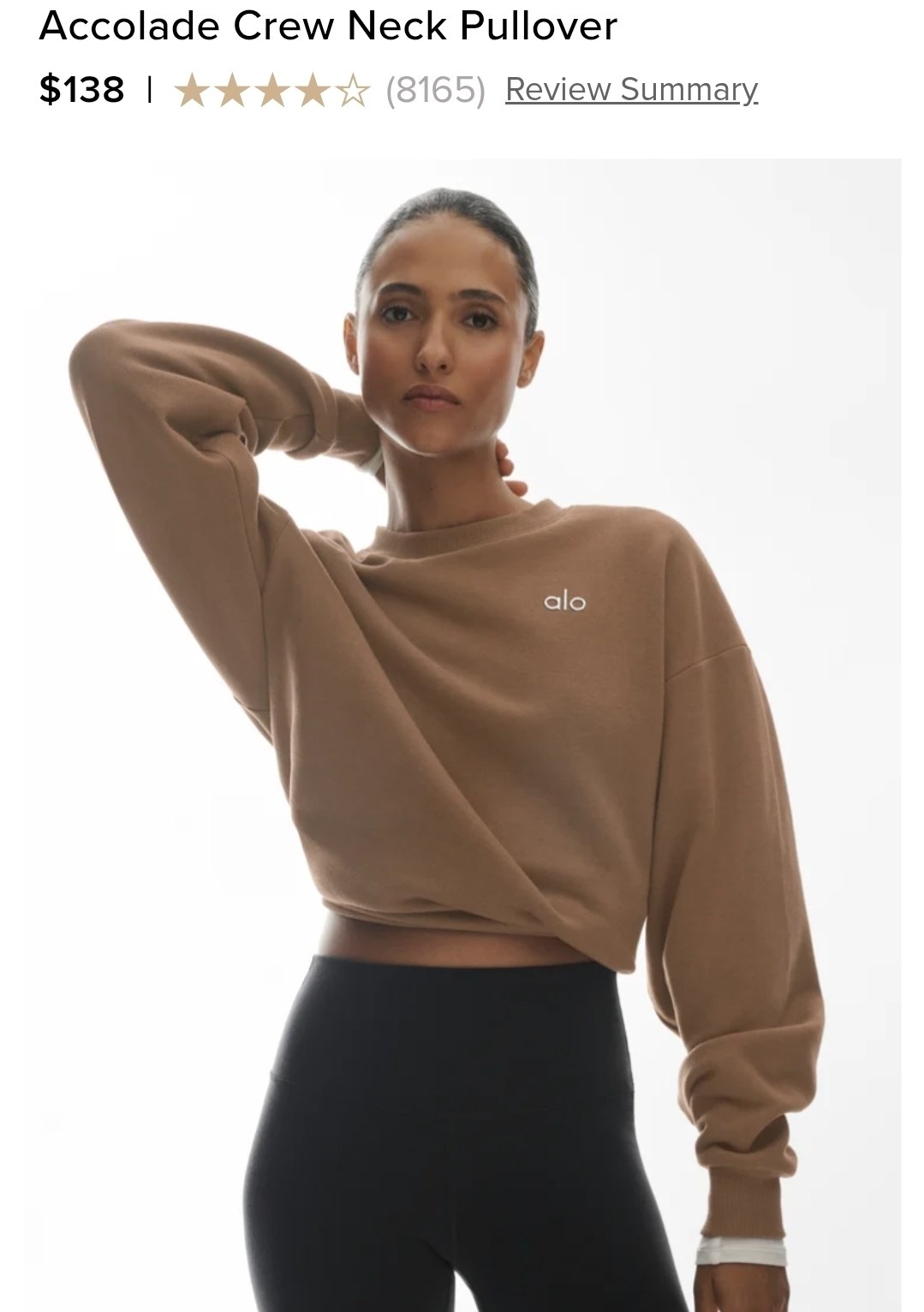 Accolade Crew Neck Pullover
